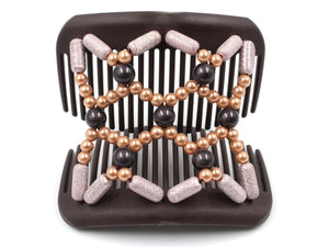 African Butterfly Hair Comb - Ndalena Brown 178