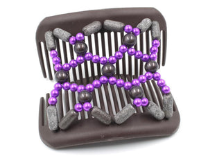 African Butterfly Hair Comb - Ndalena Brown 180