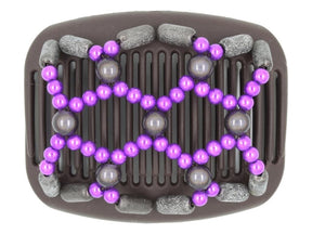 African Butterfly Hair Comb - Ndalena Brown 180