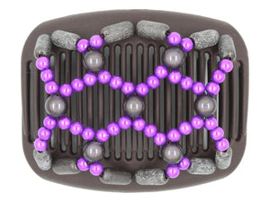 African Butterfly Hair Comb - Ndalena Brown 180