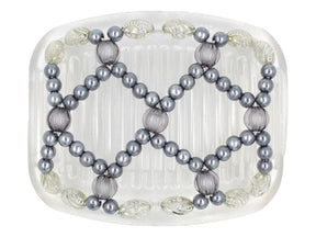 African Butterfly Hair Comb - Ndalena Clear 117
