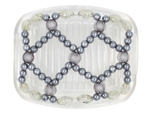 African Butterfly Hair Comb - Ndalena Clear 117