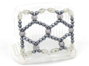 African Butterfly Hair Comb - Ndalena Clear 117