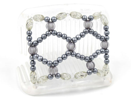 African Butterfly Hair Comb - Ndalena Clear 117