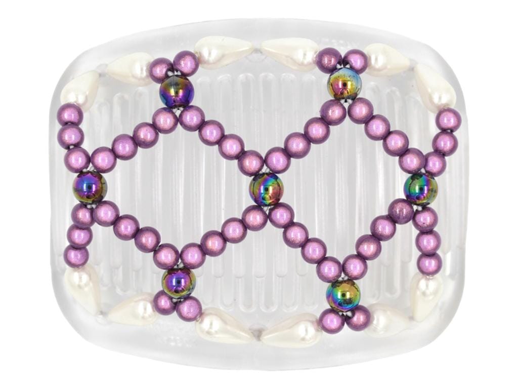 African Butterfly Hair Comb - Ndalena Clear 118