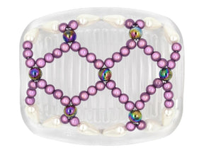 African Butterfly Hair Comb - Ndalena Clear 118