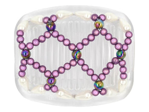 African Butterfly Hair Comb - Ndalena Clear 118