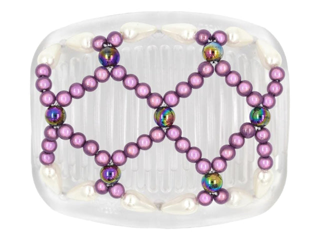 African Butterfly Hair Comb - Ndalena Clear 118