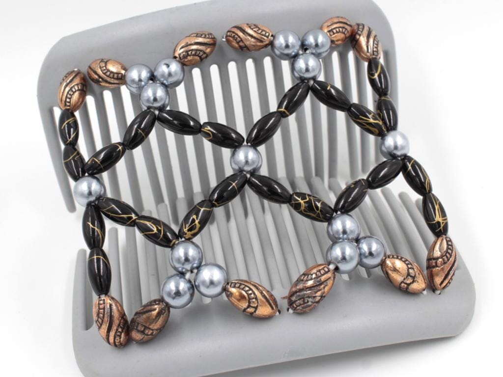 African Butterfly Hair Comb - Ndalena Gray 14