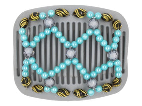 African Butterfly Hair Comb - Ndalena Gray 18