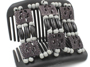 African Butterfly Hair Comb - Tripla Black 44