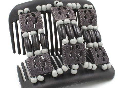 African Butterfly Hair Comb - Tripla Black 44