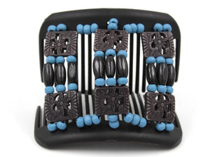 African Butterfly Hair Comb - Tripla Black 49