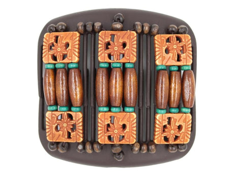 African Butterfly Hair Comb - Tripla Brown 72