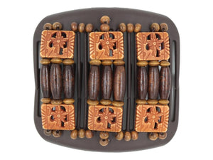 African Butterfly Hair Comb - Tripla Brown 77