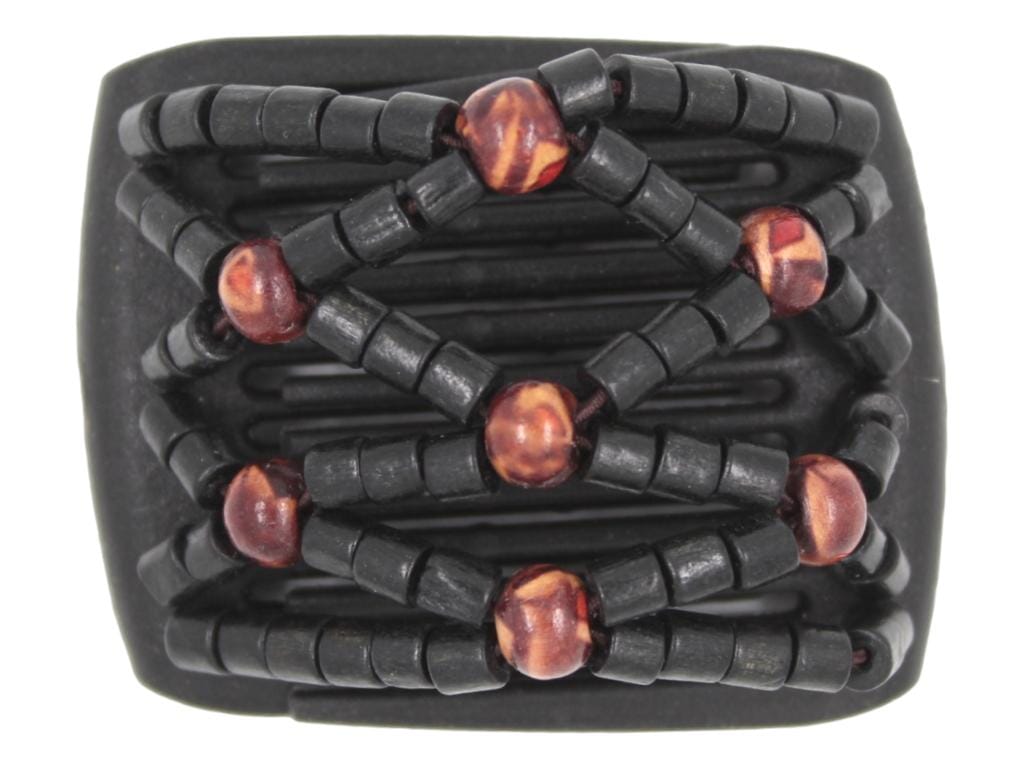 African Butterfly LadyBug Hair Comb - Black 61