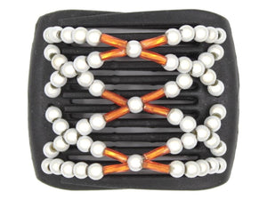 African Butterfly LadyBug Hair Comb - Black 63
