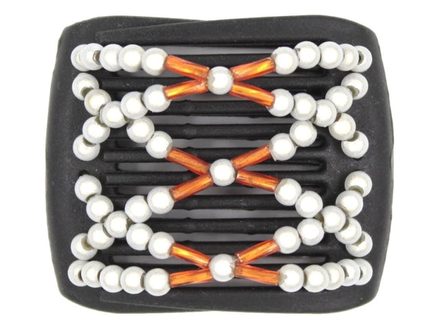 African Butterfly LadyBug Hair Comb - Black 63
