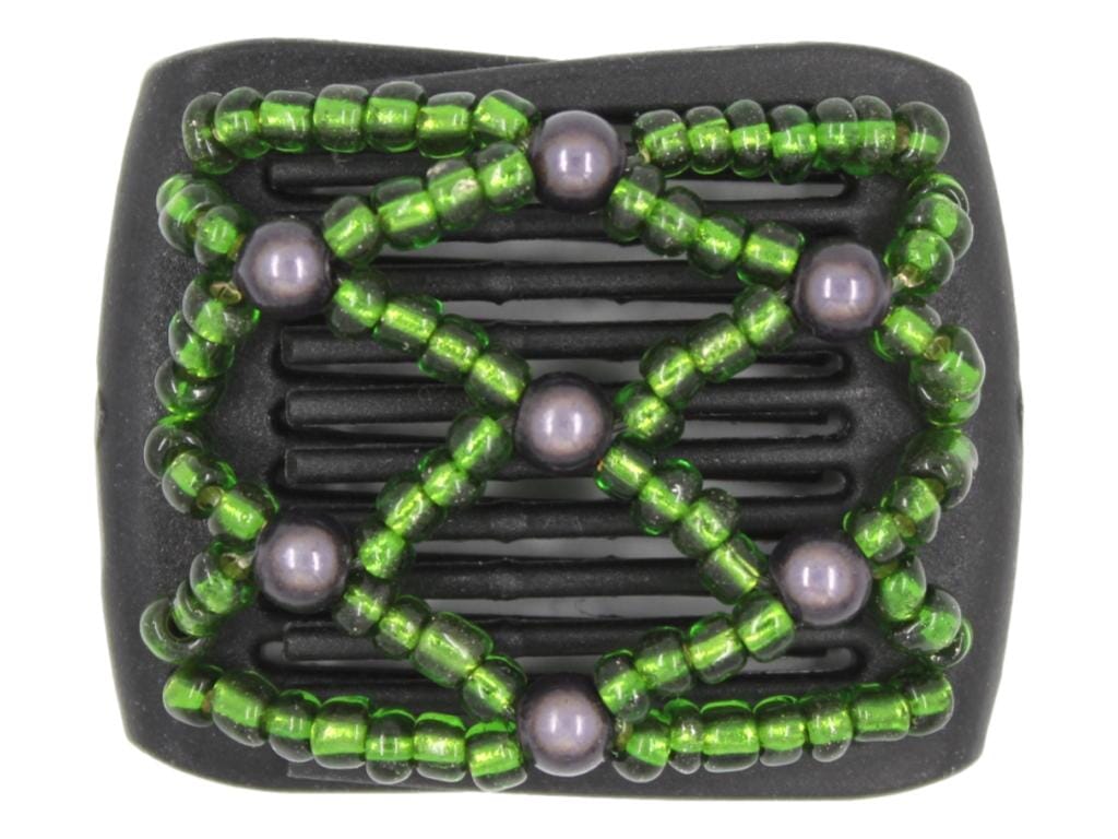 African Butterfly LadyBug Hair Comb - Black 64