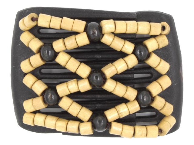 African Butterfly LadyBug Hair Comb - Black 66