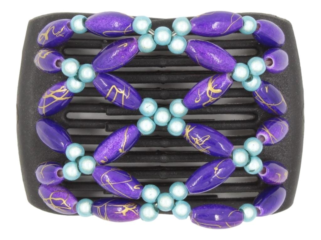 African Butterfly LadyBug Hair Comb - Black 71
