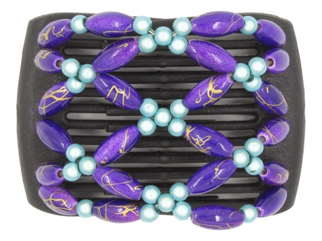 African Butterfly LadyBug Hair Comb - Black 71