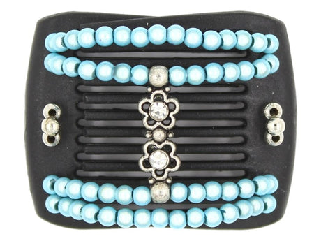 African Butterfly LadyBug Hair Comb - Black 72