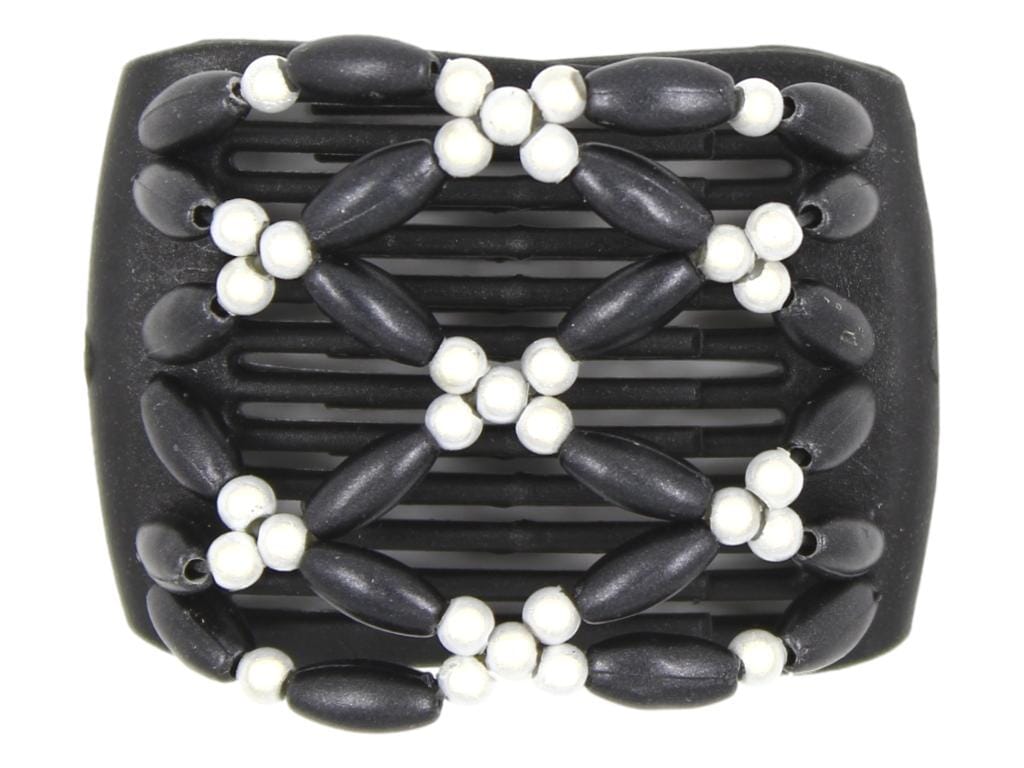 African Butterfly LadyBug Hair Comb - Black 73