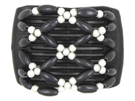 African Butterfly LadyBug Hair Comb - Black 73