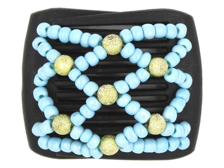 African Butterfly LadyBug Hair Comb - Black 77