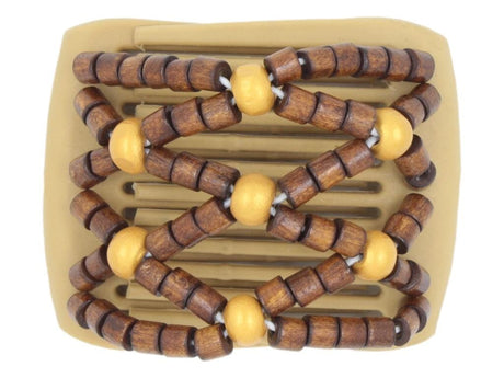 African Butterfly LadyBug Hair Comb - Blonde 57