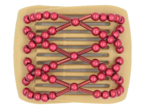 African Butterfly LadyBug Hair Comb - Blonde 58