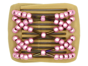 African Butterfly LadyBug Hair Comb - Blonde 61
