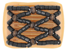 African Butterfly LadyBug Hair Comb - Blonde Pearl 35