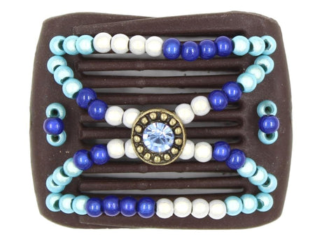 African Butterfly LadyBug Hair Comb - Brown 85