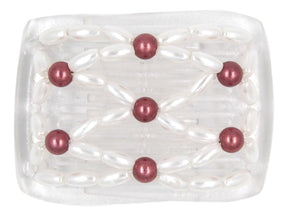 African Butterfly LadyBug Hair Comb - Clear 07