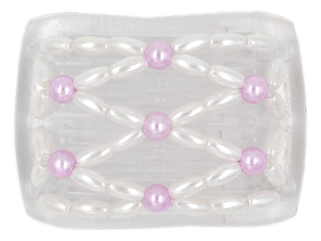 African Butterfly LadyBug Hair Comb - Clear 12