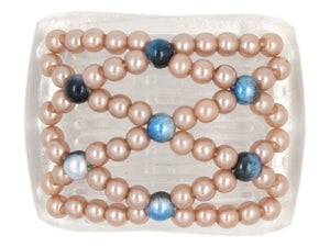 African Butterfly LadyBug Hair Comb - Clear 17