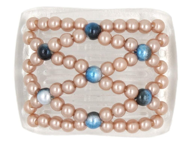 African Butterfly LadyBug Hair Comb - Clear 17