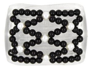 African Butterfly LadyBug Hair Comb - Clear 22