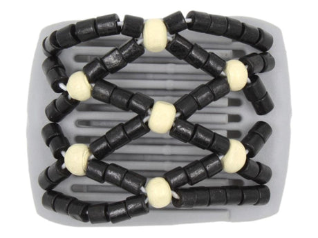African Butterfly LadyBug Hair Comb - Gray 39
