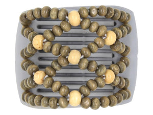 African Butterfly LadyBug Hair Comb - Gray 42