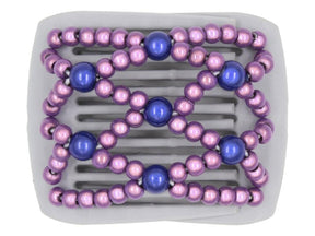 African Butterfly LadyBug Hair Comb - Gray 44
