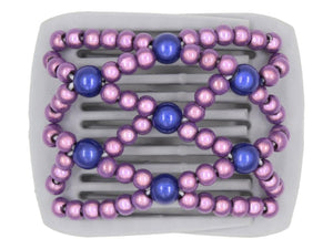 African Butterfly LadyBug Hair Comb - Gray 44