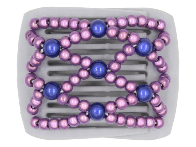 African Butterfly LadyBug Hair Comb - Gray 44