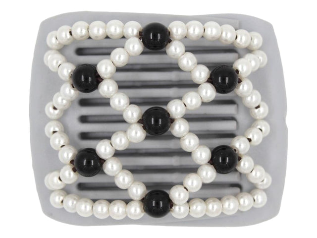 African Butterfly LadyBug Hair Comb - Gray 46