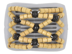 African Butterfly LadyBug Hair Comb - Gray 47
