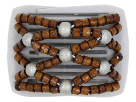 African Butterfly LadyBug Hair Comb - Gray 54