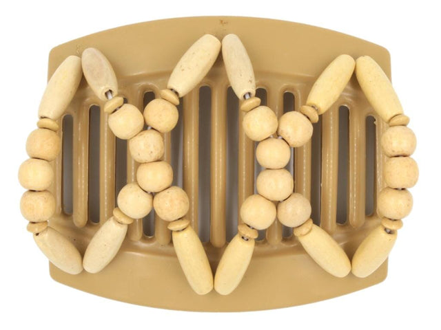 African Butterfly Thick Hair Comb - Beada Blonde 111