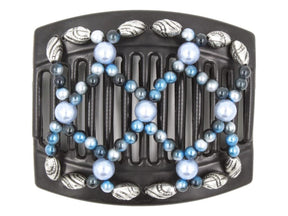 African Butterfly Thick Hair Comb - Ndalena Black 133